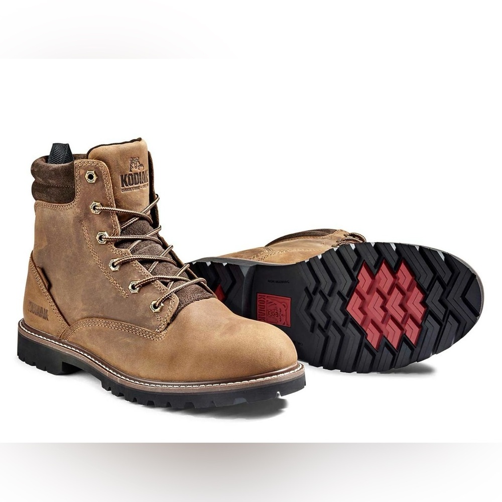 Men’s Size 14 Wide Kodiak McKinney 6" Waterproof Composite Toe Safety Work Boot